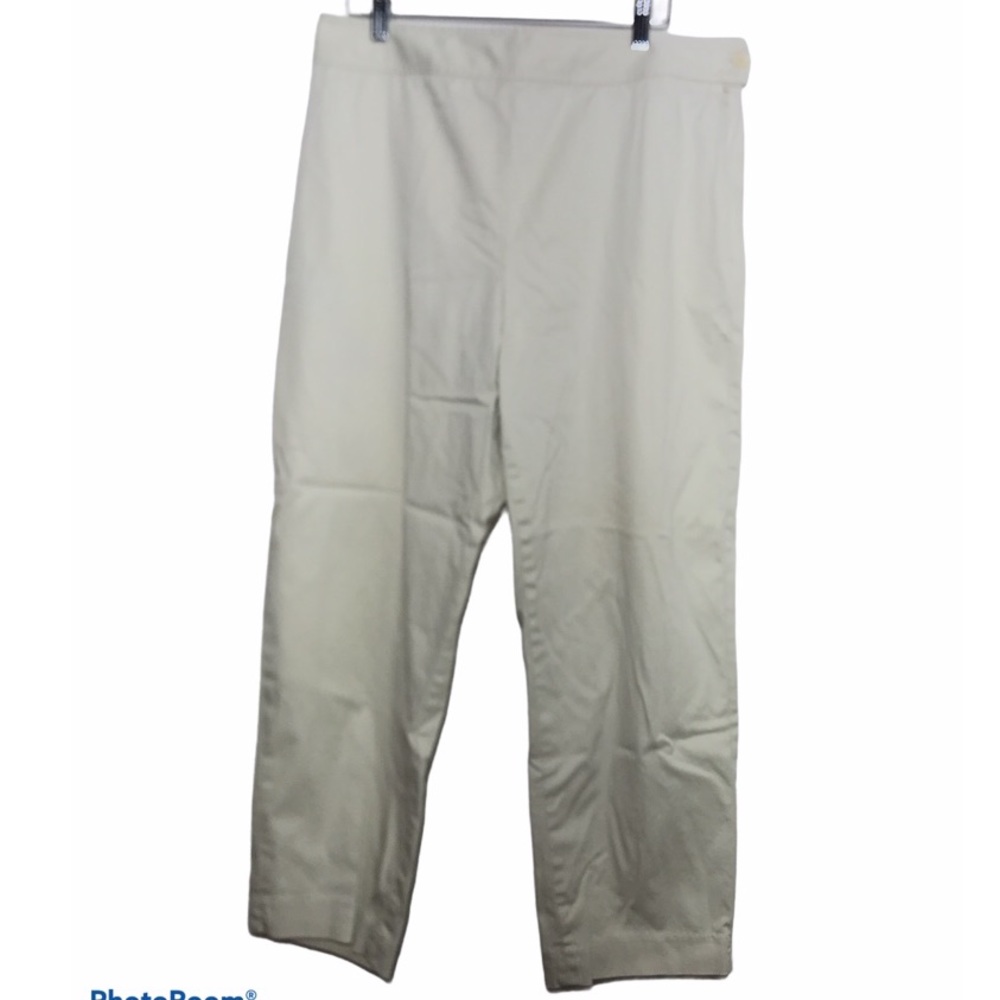 Talbots Petites Womens Stretch Side Zipped Trouser